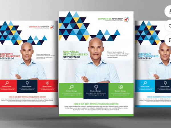 Social Media Management Flyer Template PSD