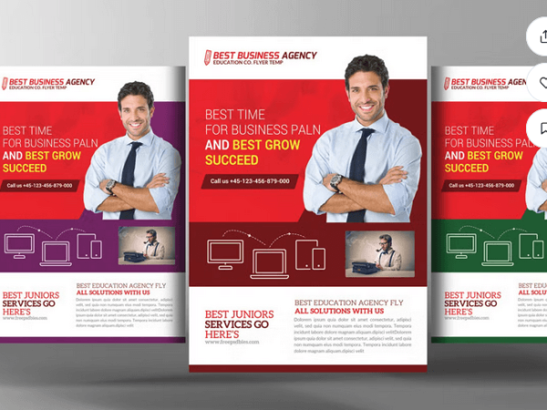 Social Media Marketing Flyer Template