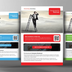 Social Media Marketing Flyer Template PSD File