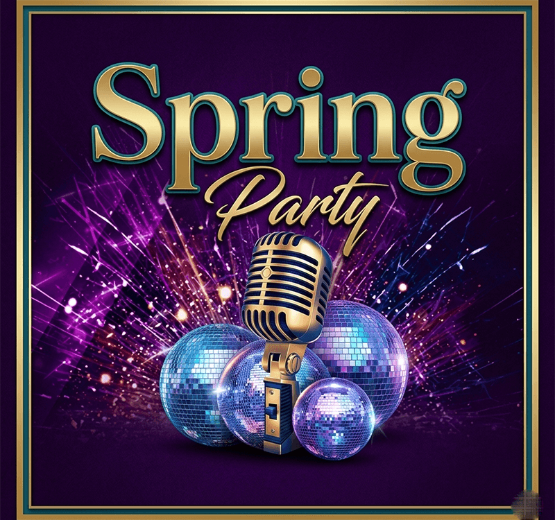 Spring Holiday Party PSD Template