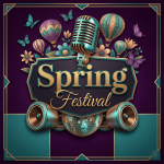 Spring Vibes Facebook Flyer Template PSD