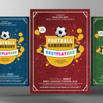 Super Ball Flyer Template PSD