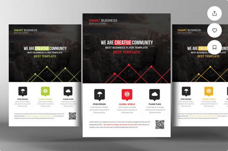 Tax Business Flyer Template PSD