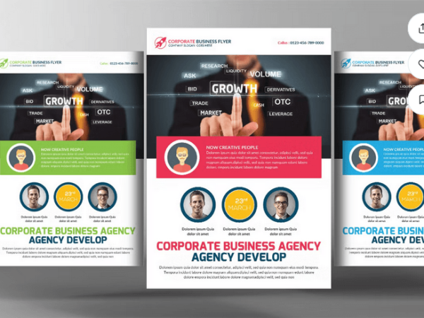 Transport Business Agency Flyer Template PSD