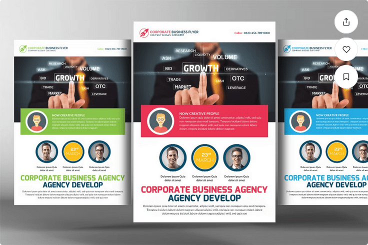 Transport Business Agency Flyer Template PSD