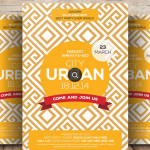 Urban City Flyer PSD Template