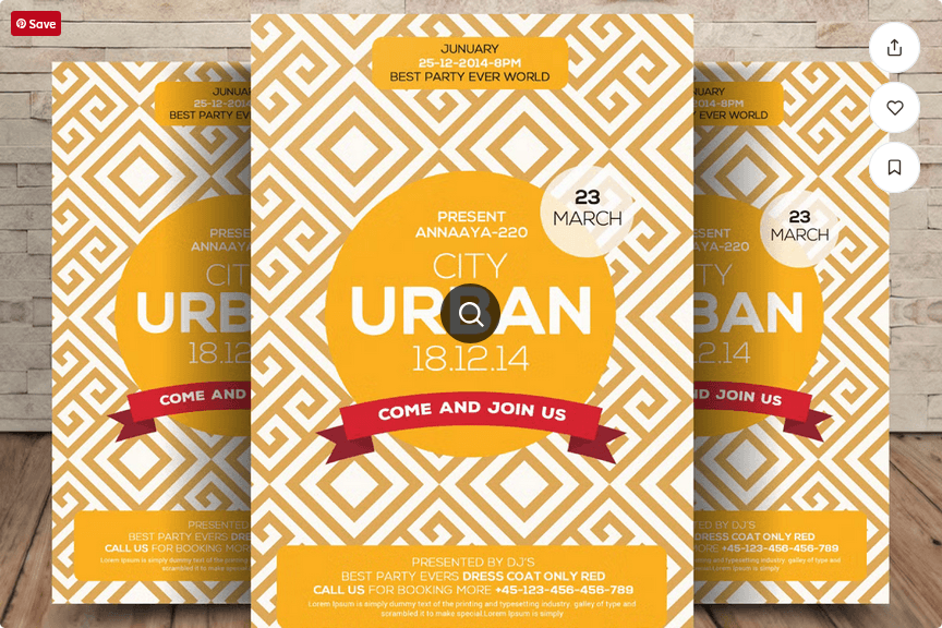 Urban City Flyer PSD Template