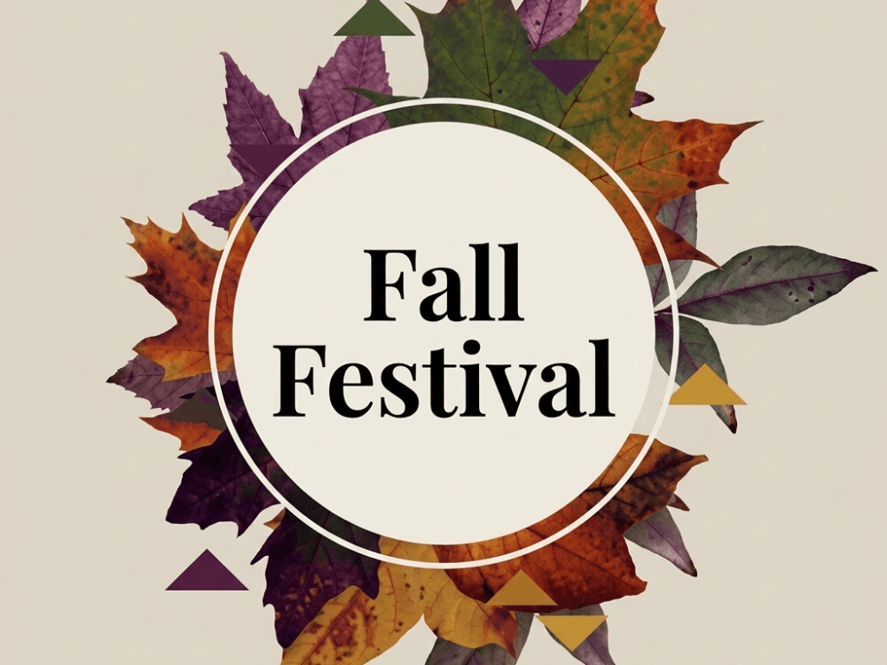 Vintage Fall Festival Flyer Template PSD
