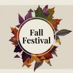 Vintage Fall Festival Flyer Template PSD