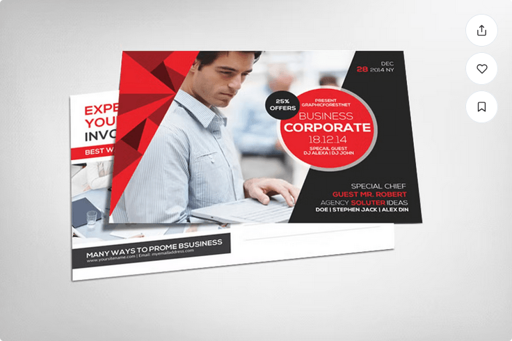 Voting Election Flyer Template PSD