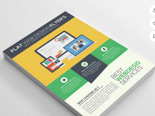 Web Designer Flyer Template PSD