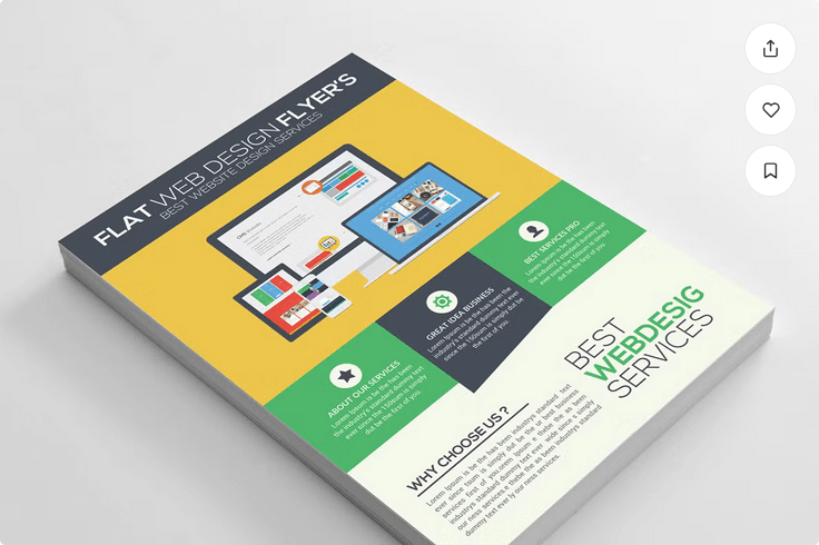 Web Designer Flyer Template PSD