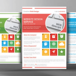 Website Design Services Flyer Template PSD