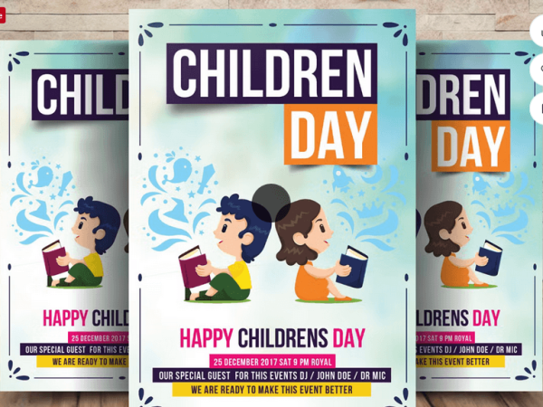 Children Day Flyer Template Download