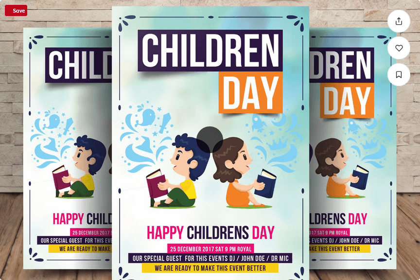 Children Day Flyer Template Download