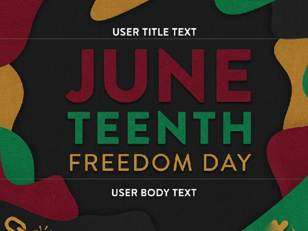 freedom-day-juneteenth-church-service-flyer-psd