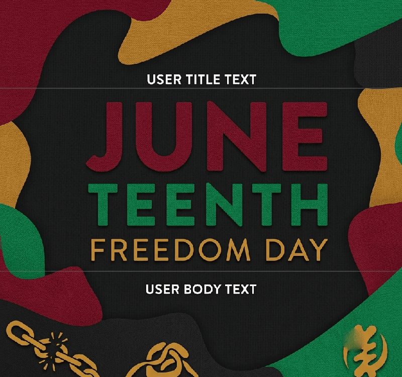 freedom-day-juneteenth-church-service-flyer-psd