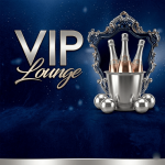 Minimalist VIP lounge flyer PSD template layout