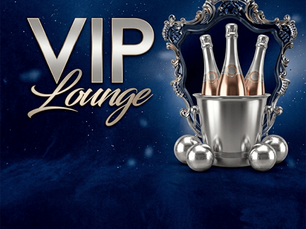Minimalist VIP lounge flyer PSD template layout