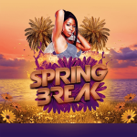 Nightclub Spring Break Bash Flyer PSD Template