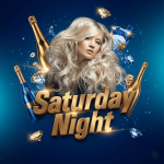 Saturday Night Party Flyer Background Template