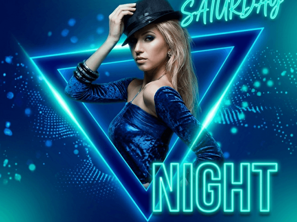 Premium Saturday Night Party Flyer Background HD Template