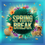Special Event Spring Break Flyer PSD Template