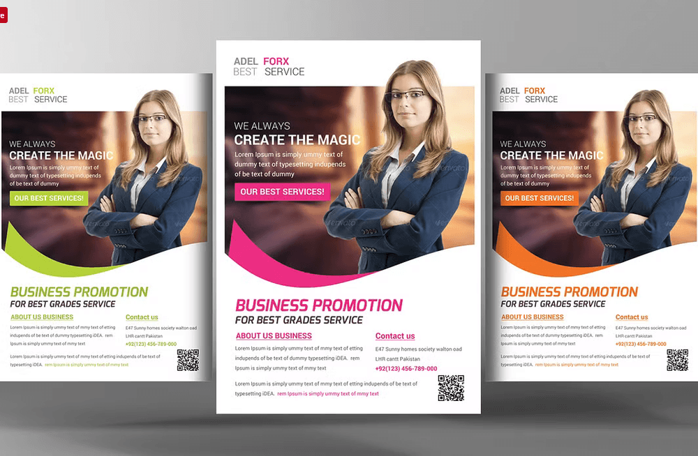 Corporate business seminar flyer psd template free download