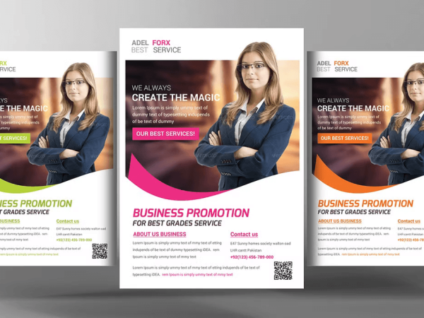 Corporate business seminar flyer psd template free download