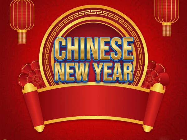 Chinese New Year PSD Template Flyer Layout