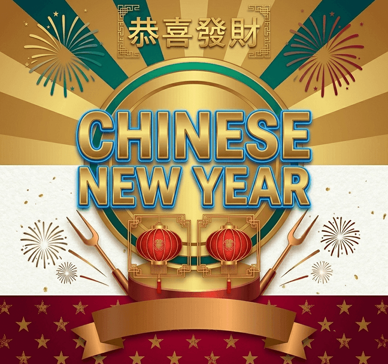 Elegant Chinese New Year Flyer PSD Template Corporate Layout