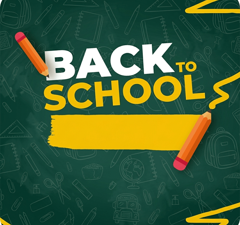 Kids school admission open house flyer template PSD