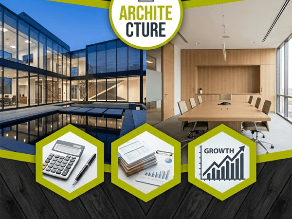 Modern Corporate Architecture Studio Flyer Template PSD