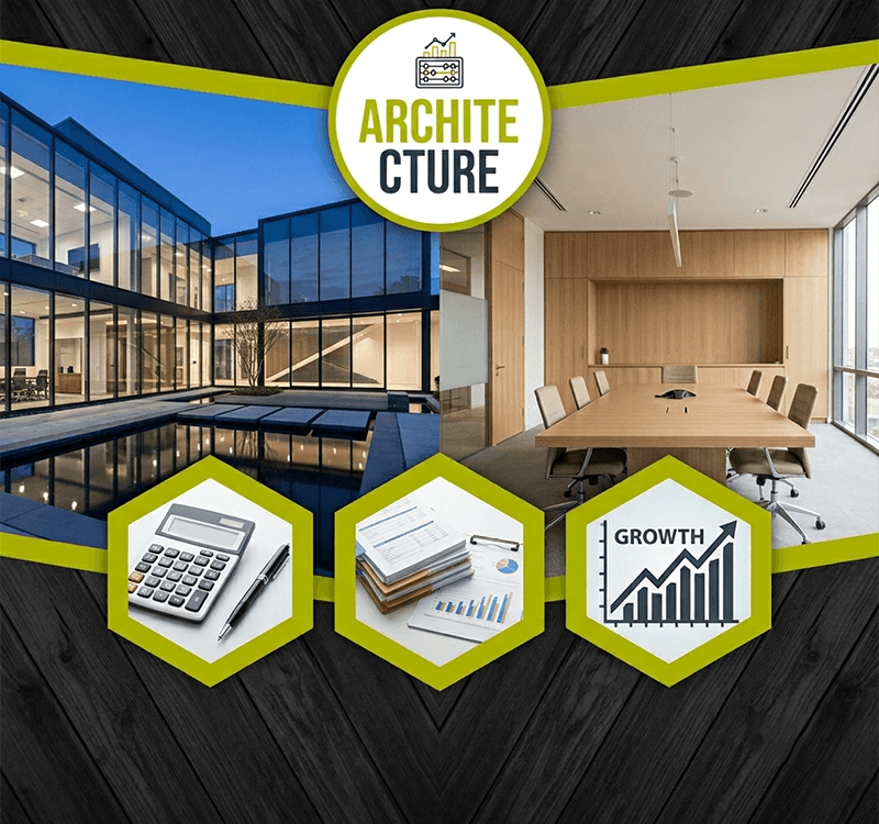 Modern Corporate Architecture Studio Flyer Template PSD
