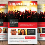 Educational seminar flyer psd template for university lectures