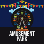 Thrill Park Adventure Flyer PSD Template