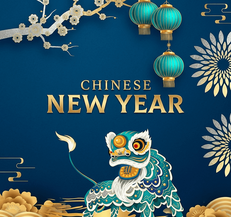 Zodiac Chinese New Year Flyer PSD Template Design